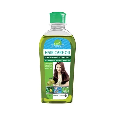 B. Tech Expert Pure Herbal Hair Care Oil (Green)