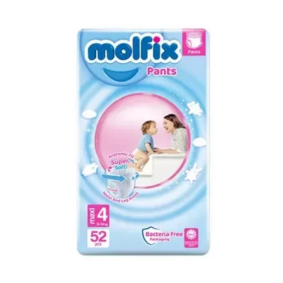 Molfix Baby Diaper Pants 4 Maxi 9-14 kg