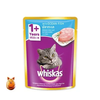 Whiskas Adult Cat Food Ocean Fish
