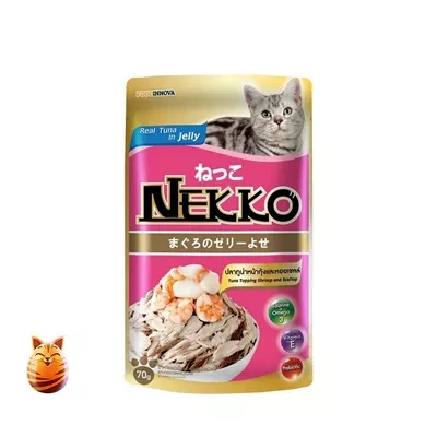 Foodinnova Cat Food Nekko Tuna, Shrimp & Scallop
