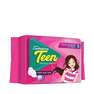 F2 Senora Confidence Teen Sanitary Napkin 8 pads